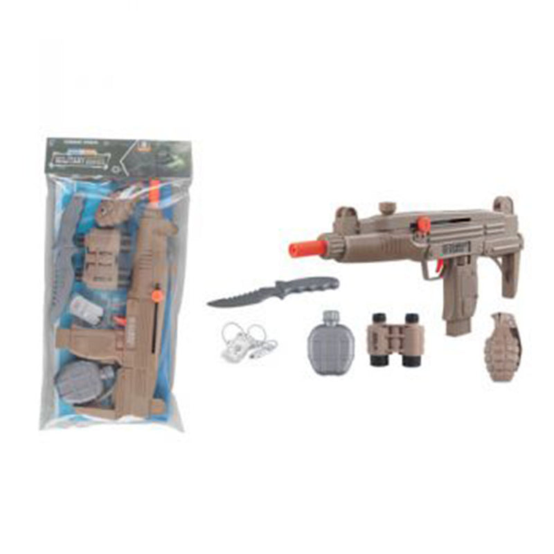 Military Combat Force Playset (Pack of 6)