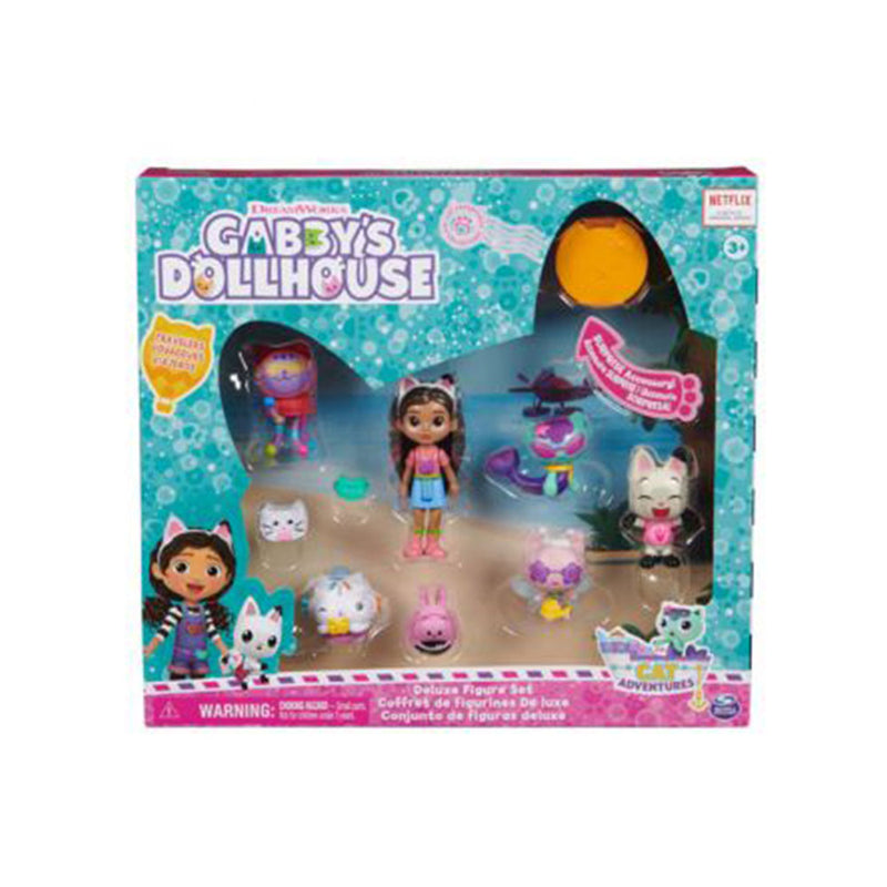 Ensemble de figures de luxe de Dollhouse de Gabby