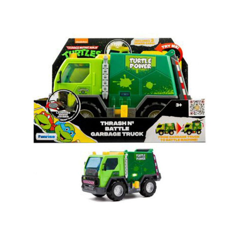 Teenage Mutant Ninja Turtles Thrash n Battle Garbage Truck