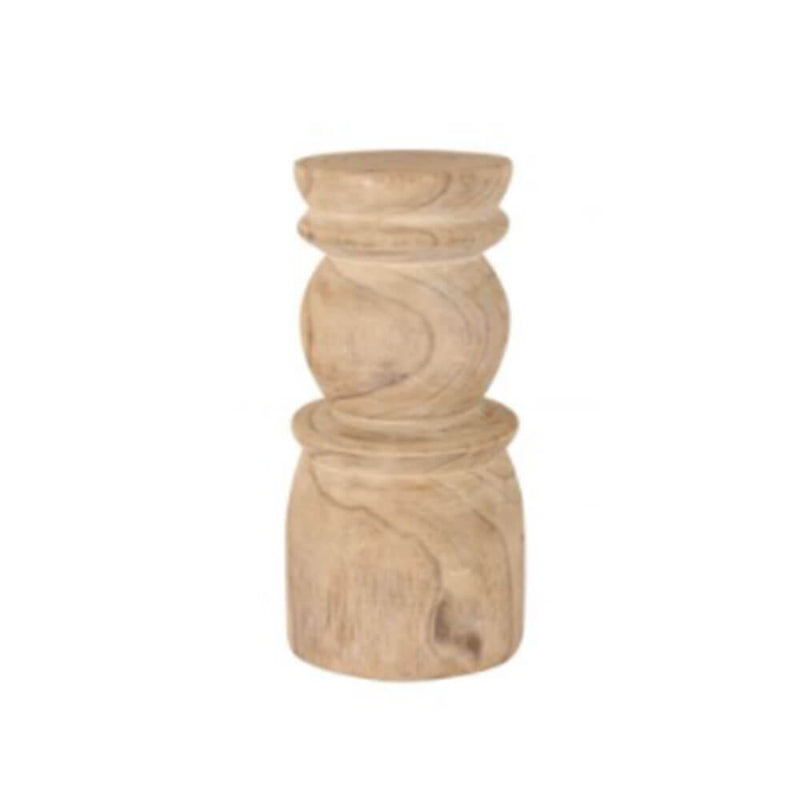 Kadek Wood Candle Stick (30cmx13cm)