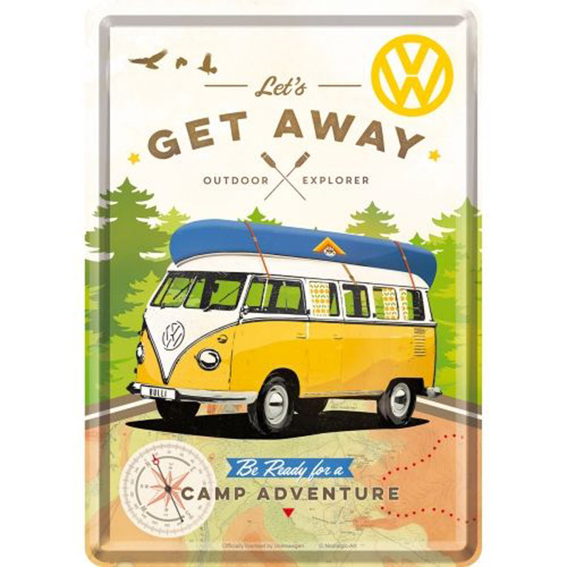 Nostalgic-Art Metal Postcard VW