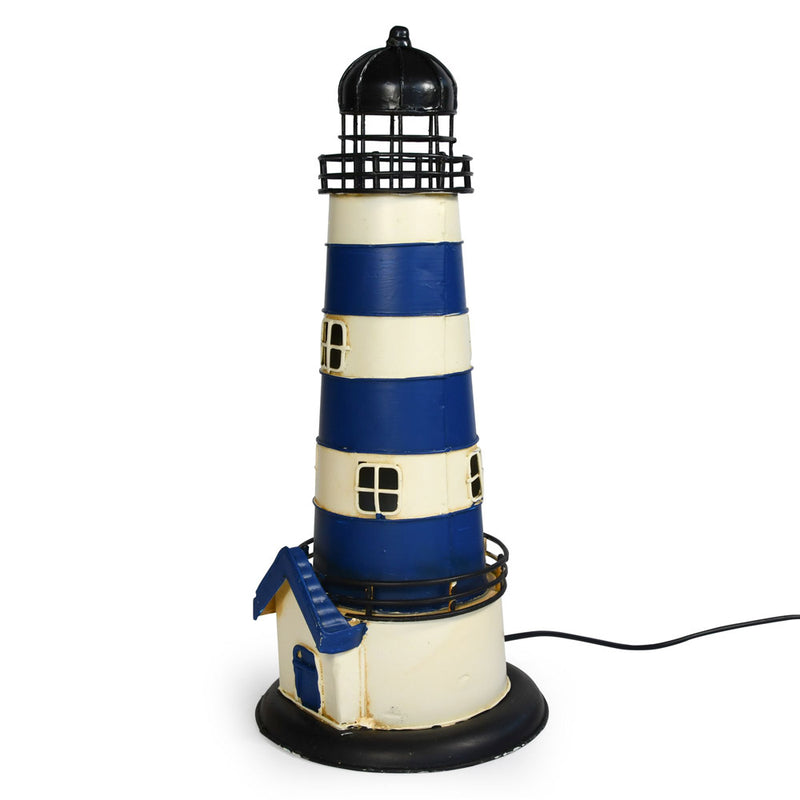 USB-Powered Lighthouse LED Lamp (13x13x32cm)