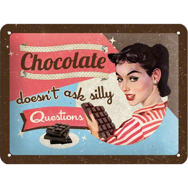 Nostalgic-Art Small Chocolate Sign (15x20cm)