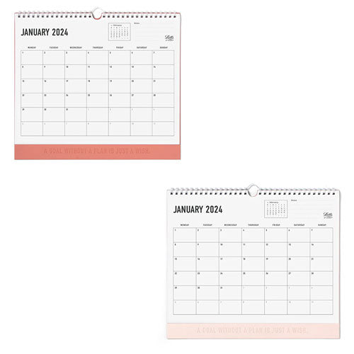 Letts 2024 Conscious Wall Calendar