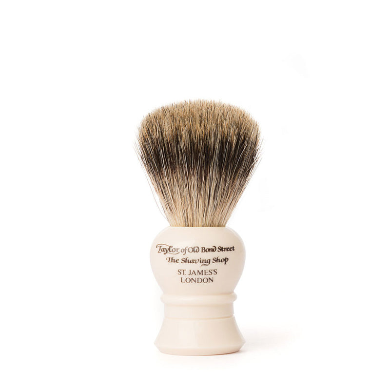 Taylor of Old Bond Street Pure Badger Travel Brush 17mm