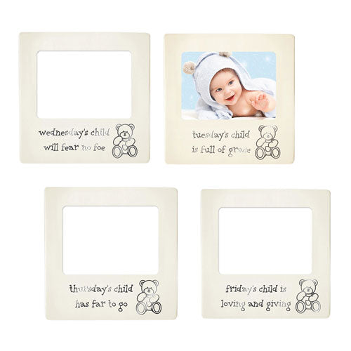 Baby Days of the Week Photo Frame