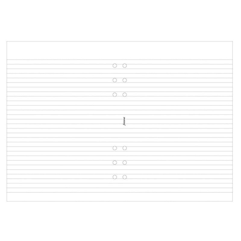 Filofax A5 Lined Notepad Refill 50pc (White)