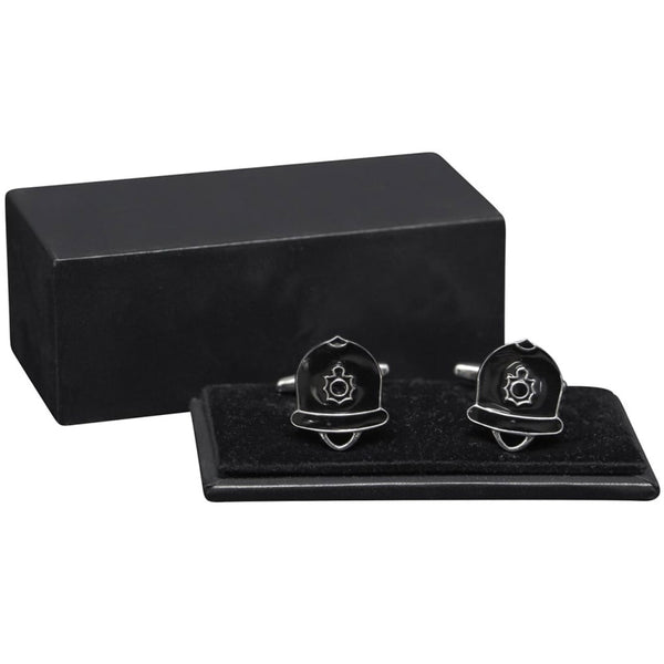 UK Police Helemet Button Cufflinks