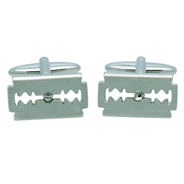 Razor Blade Button Cufflinks