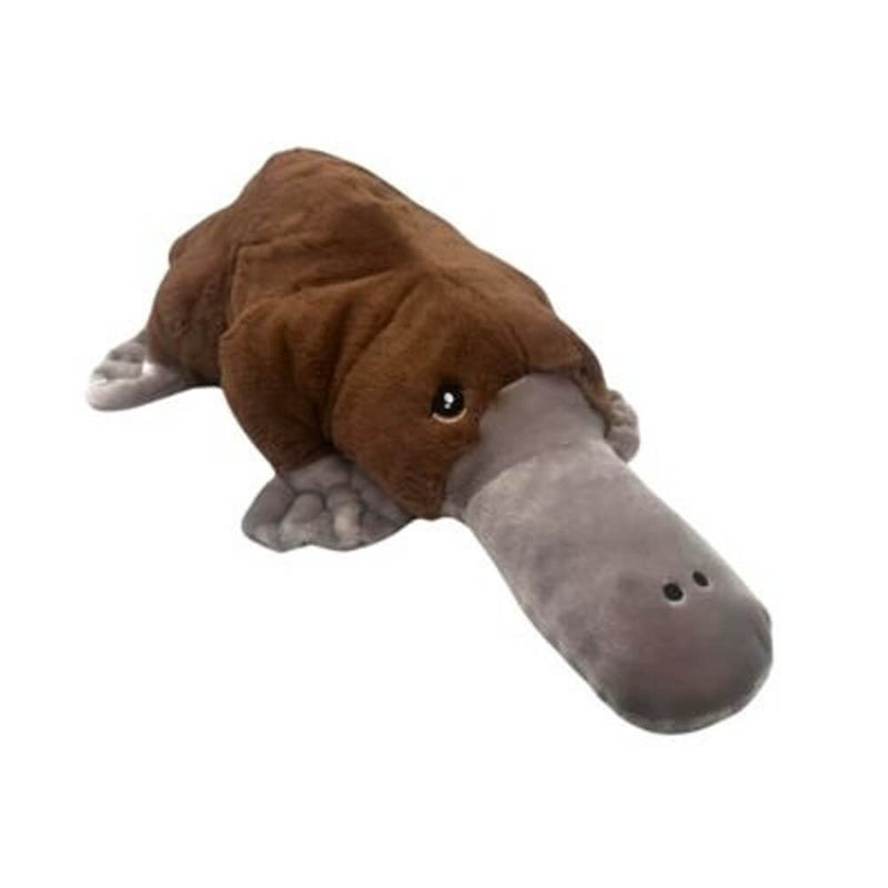 Jouet animal ornithorynque couché de 63 cm