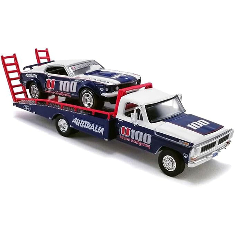 1969 Ford F-350 with Allan Moffat U100 1:64 Model Ramp Truck