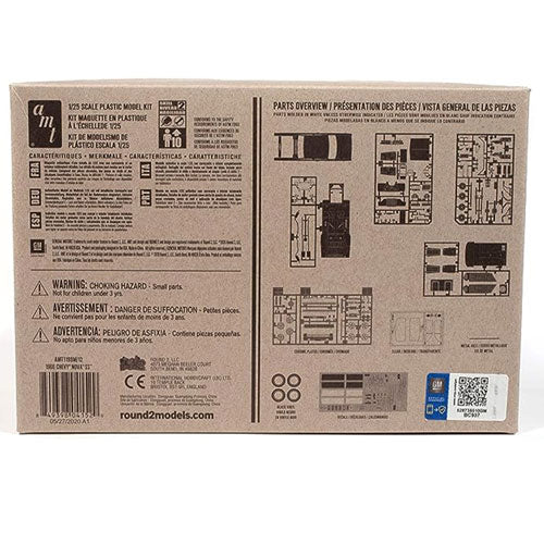 1966 Chevy Nova SS 2T Plastic Kit 1:25 Scale