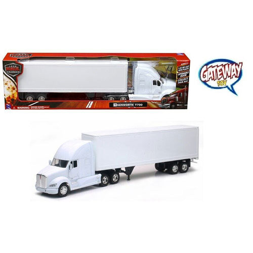 White Kenworth T700 Long Hauler Truck 1:32 Scale