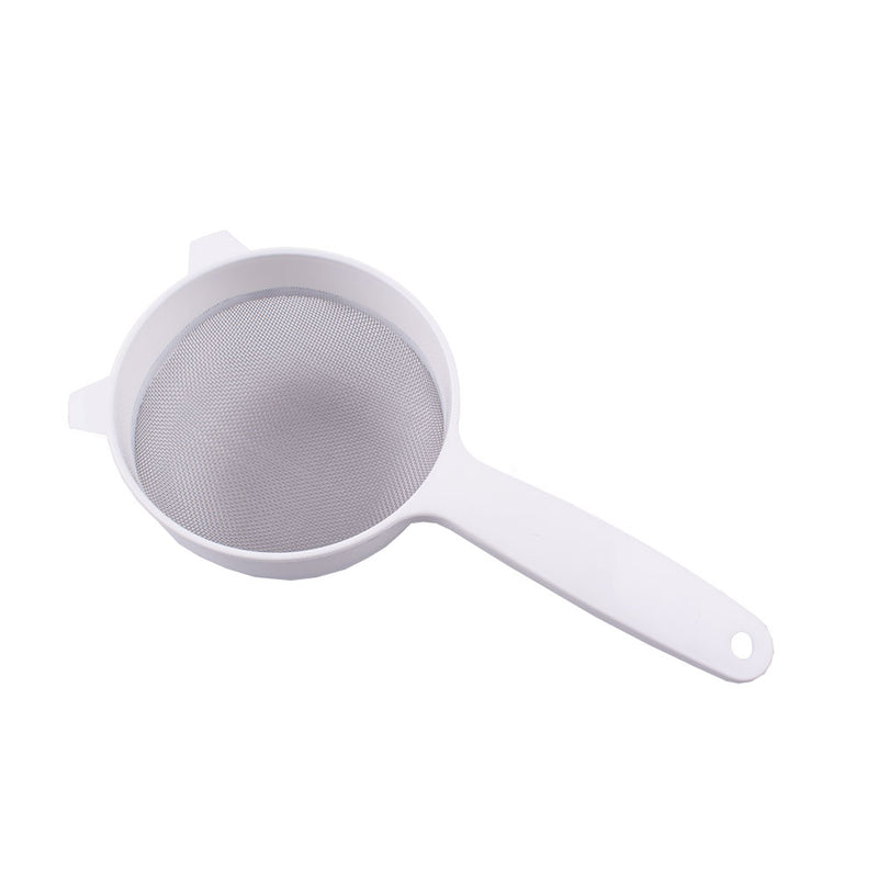  Colador de plástico de malla Appetito S/Steel (blanco)