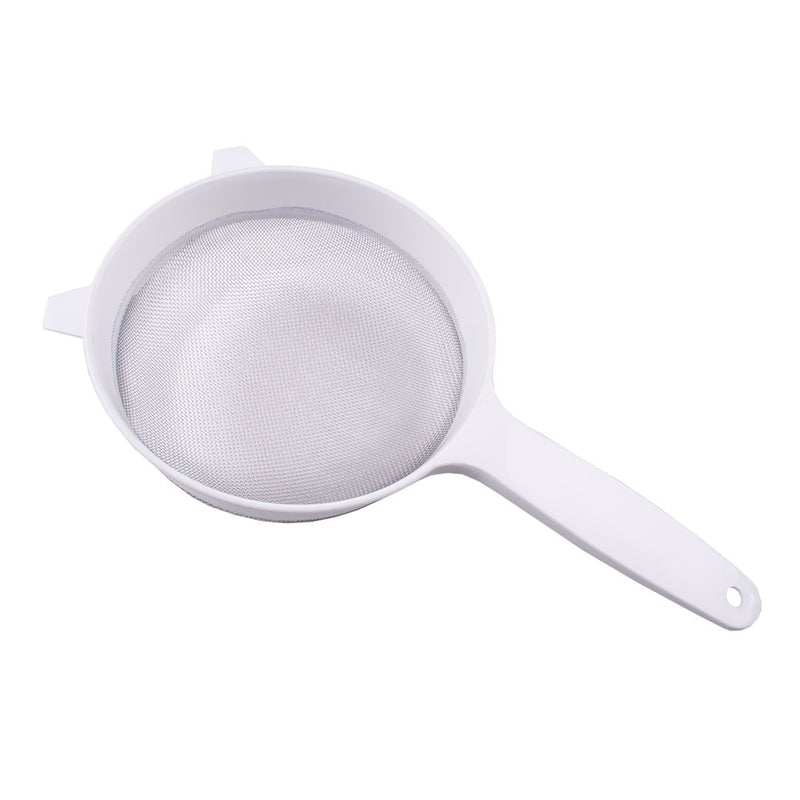  Colador de plástico de malla Appetito S/Steel (blanco)