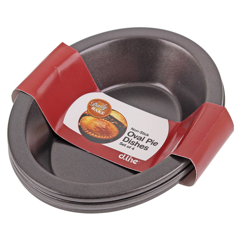 Daily Bake Non-Stick Oval Pie Dish (14x10cm)