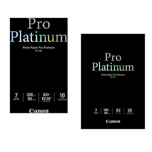 Canon Pro Platinum Photo Paper 20pc