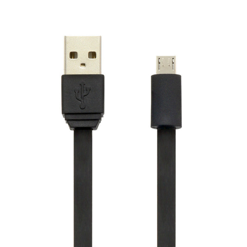 Moki Cable sincronizado micro-USB trenzado (negro)