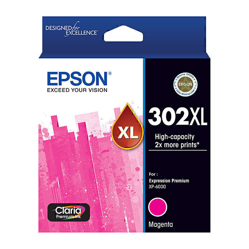 Cartucho de tinta EPSON 302XL