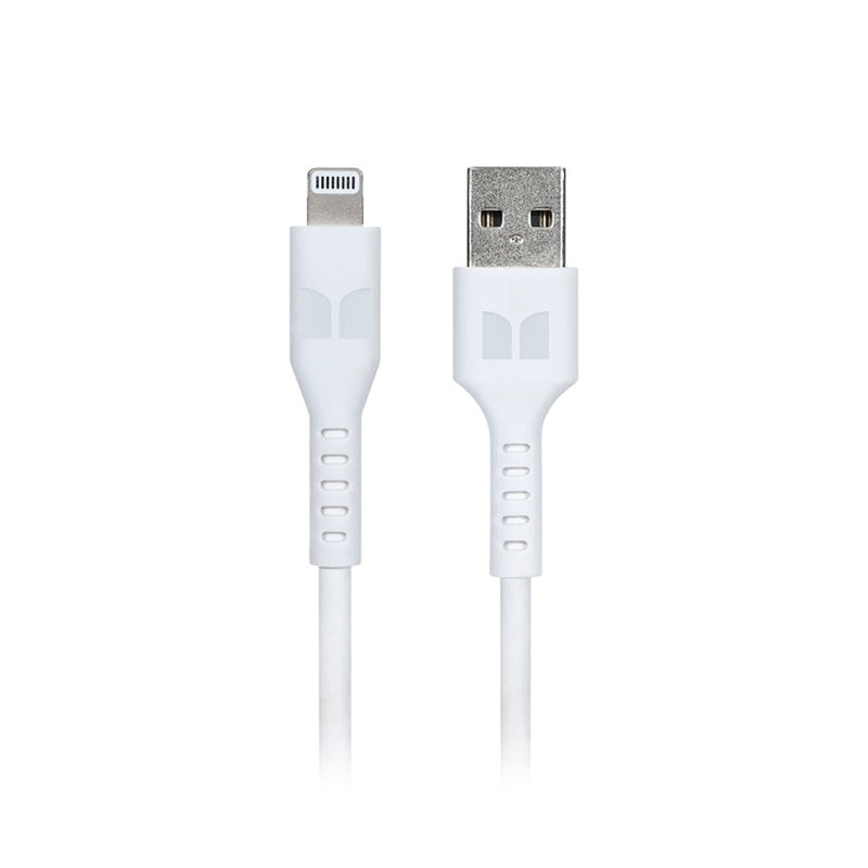 Monster Lightning a USB-A Cable 2m (blanco)