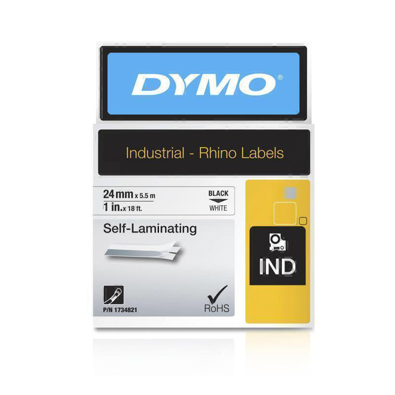 Dymo Industrial Rhino Etichette 24mm (bianco)