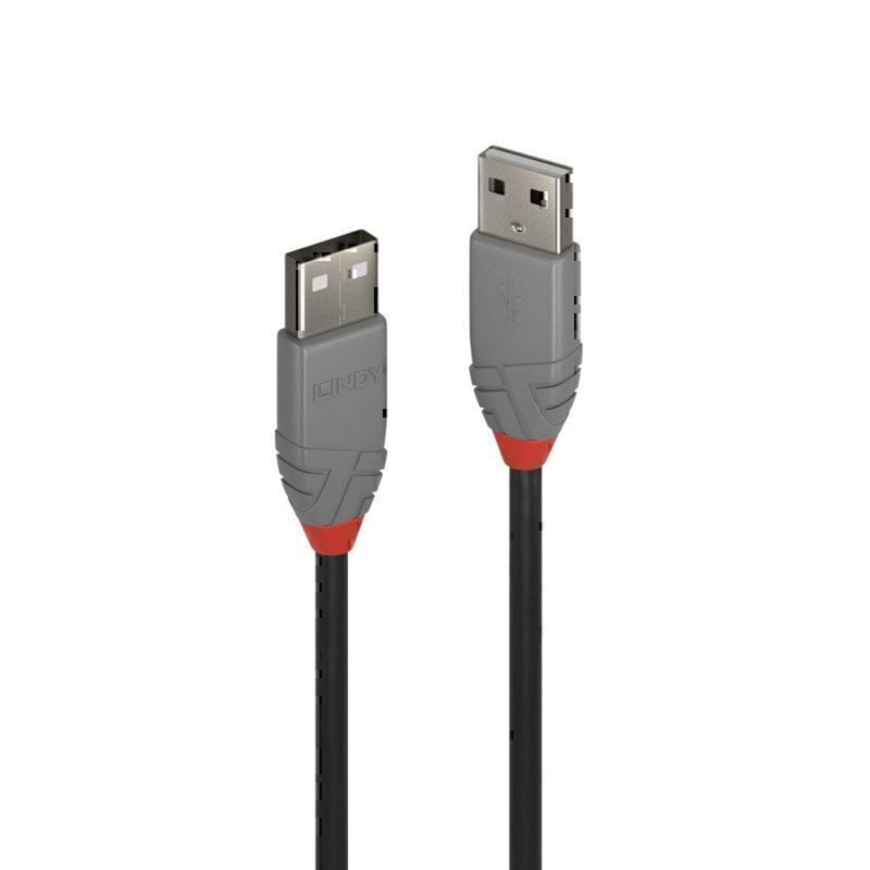 Lindy USB-A 2.0 Cable Anthra Line