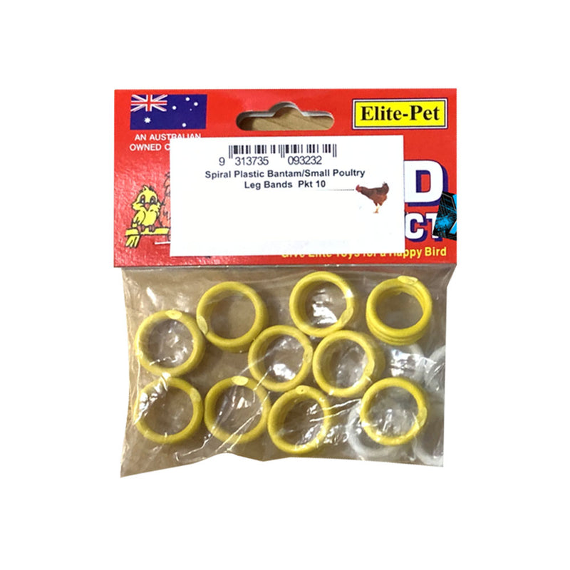 Anello per gambe in plastica PET Elite 10pk