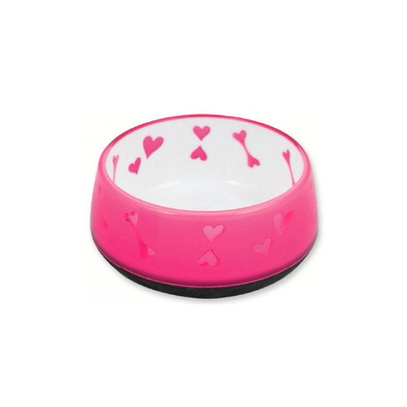 Pawise Lifestyle Dog Love Bowl (rose)