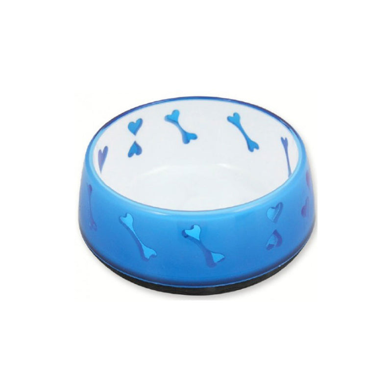 Pawise Lifestyle Dog Love Bowl (azul)