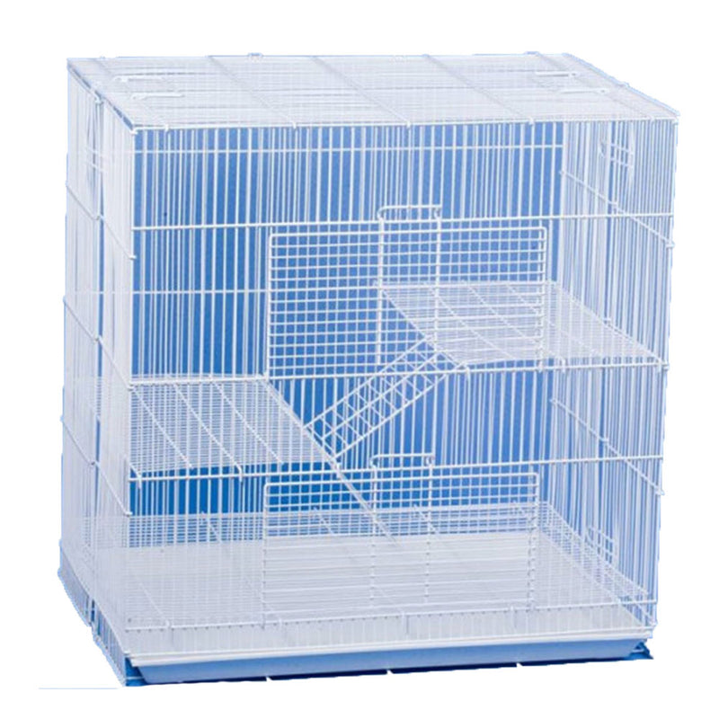 Cage di ratto con 2 piattaforme (75x45x61cm)