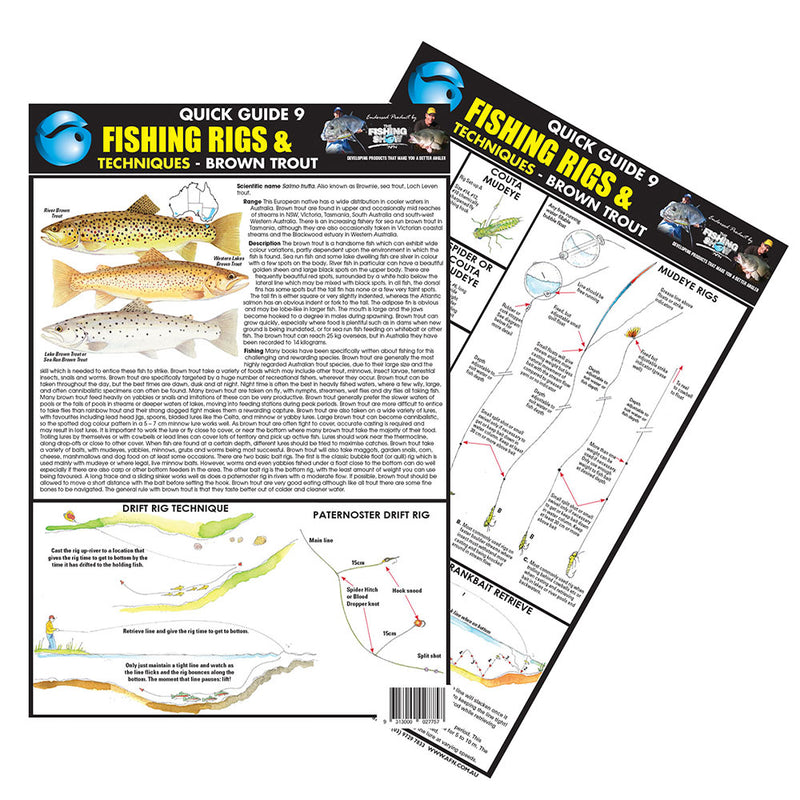 Guide de pêche essentiel A4 rapide