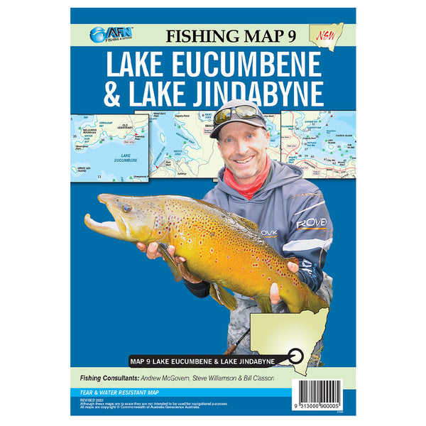 Lake Eucumbene Map