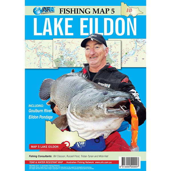 Lake Eildon Map