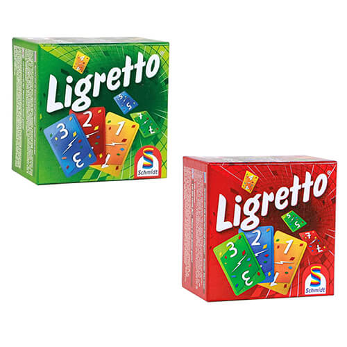 Set di giochi di carte color ligretto