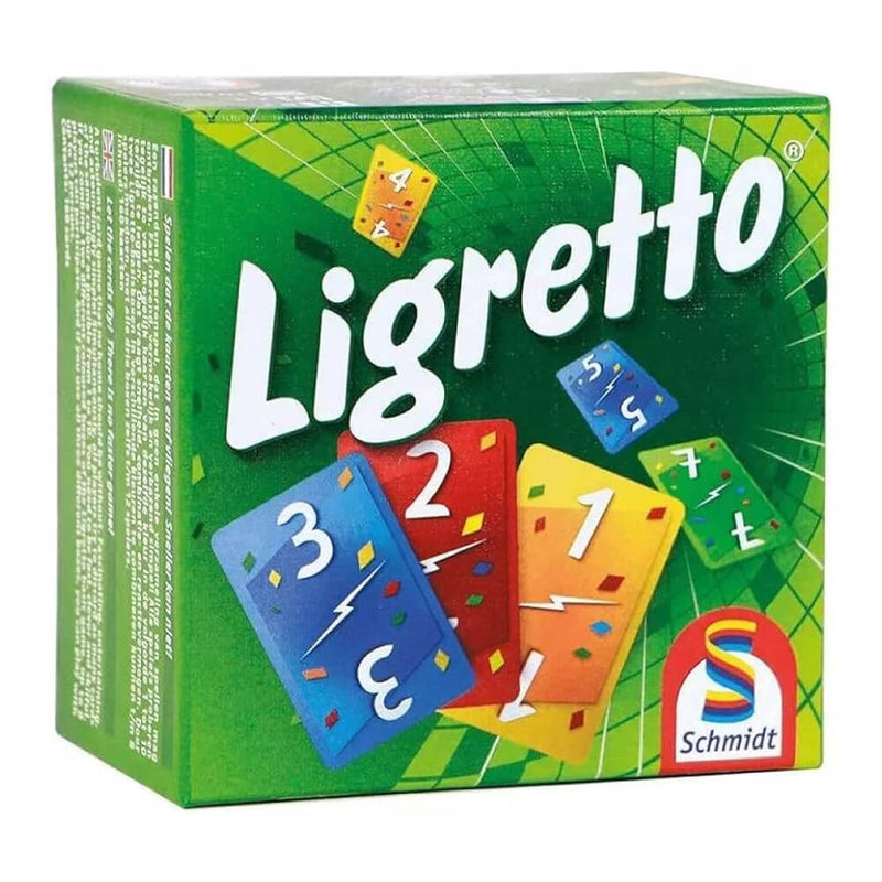 Ensemble de jeux de cartes colorés de Ligretto