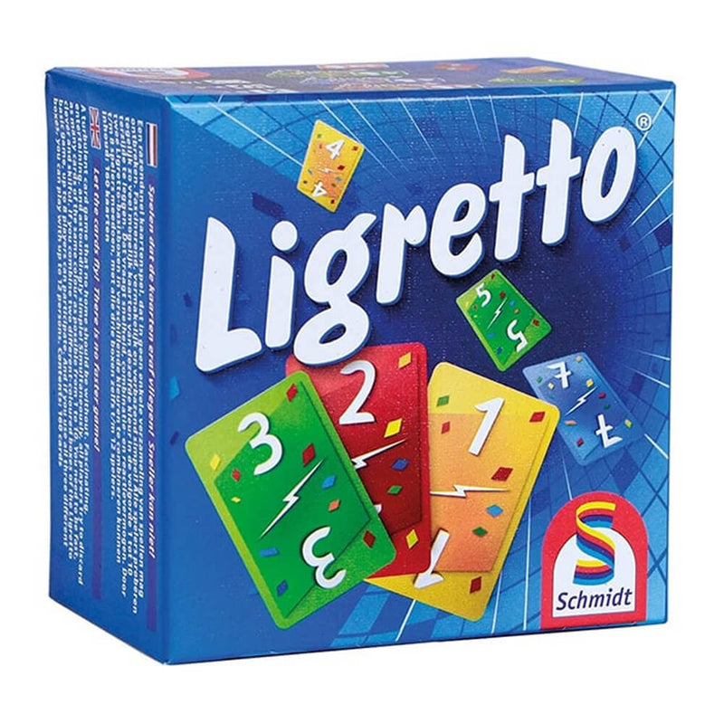  Juego de cartas de colores Ligretto