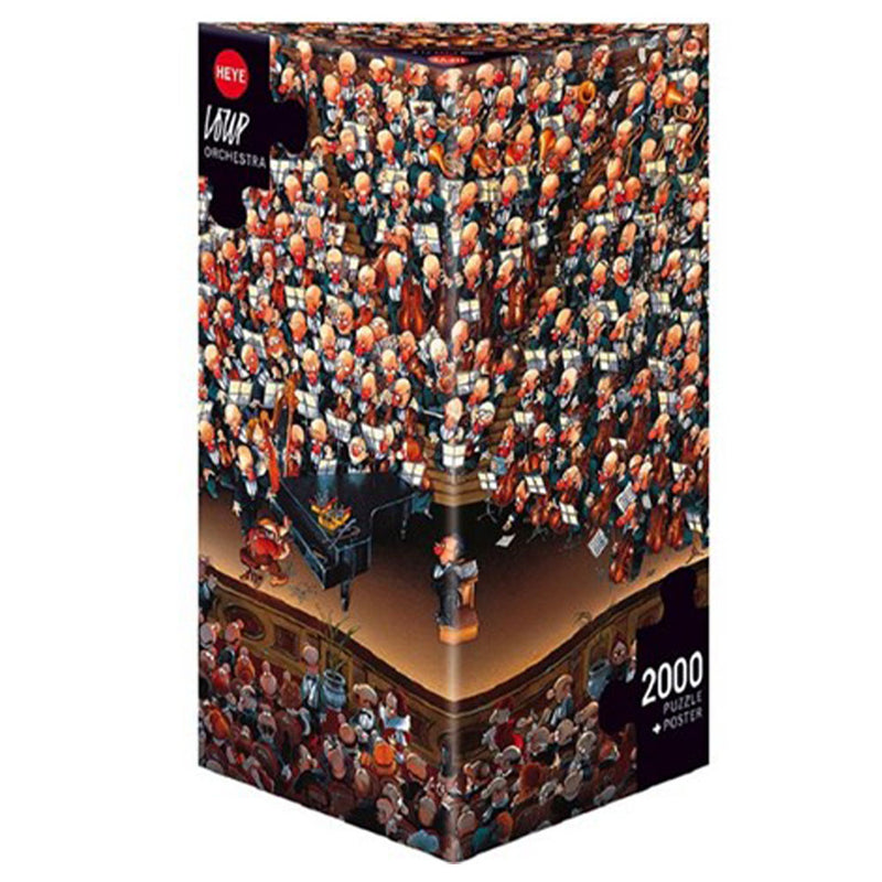  Heye Puzzle Triangular Loup 2000pzs