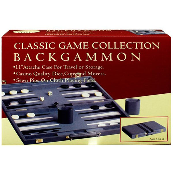 Backgammon Vinyl Stitched Case 11"