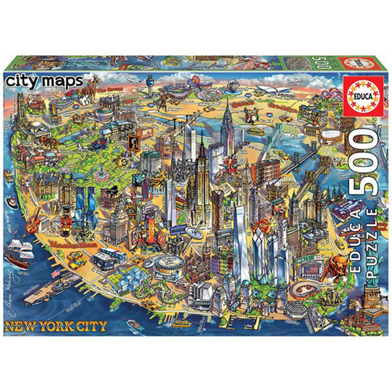 Educa mappa puzzle puzzle 500pcs