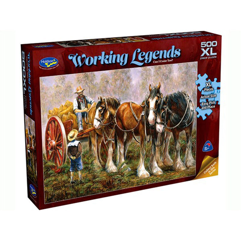 Working Legends Can I Come Too 500XL Piece Puzzle