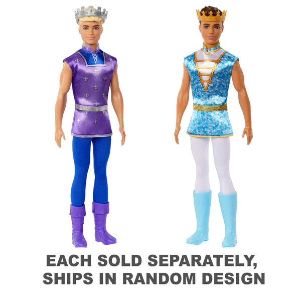 Barbie Royal Prince Ken Doll (1pc Random)