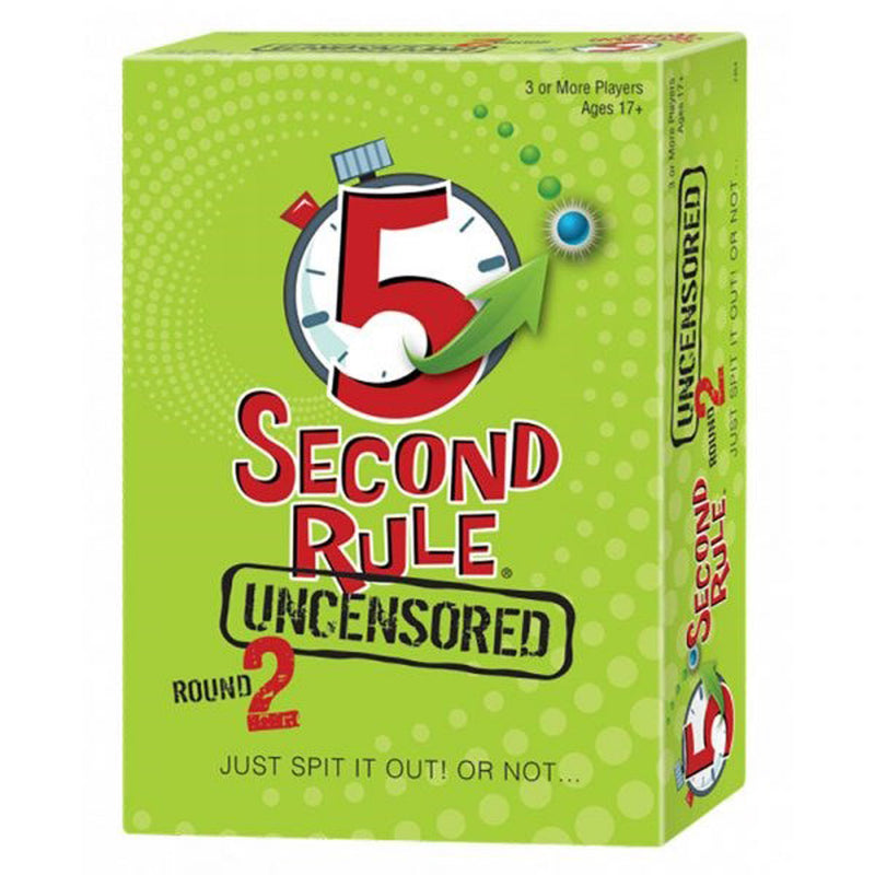 5 Second Rule Uncensored Board Game (Round 2)