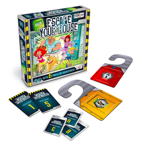 Escape from your House Spy Team Puzzle Card Game