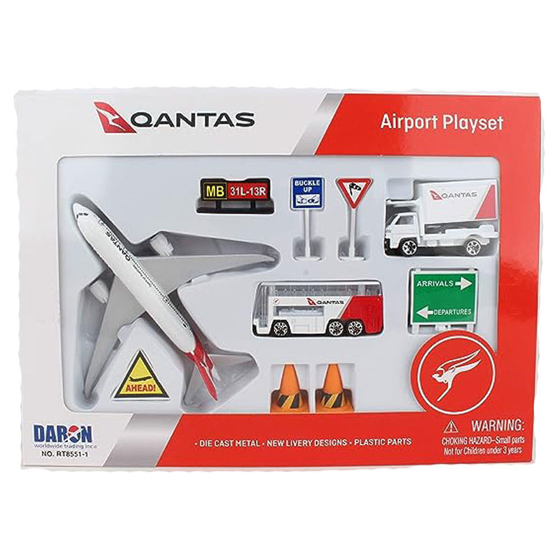  Juego de aeropuerto Realtoy Qantas