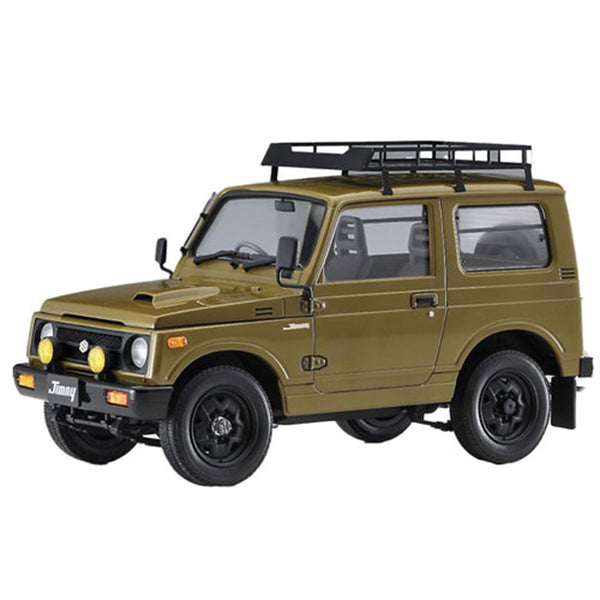 Suzuki Jimny JA11-5 with Roof Carrier 1/24 Scale Model