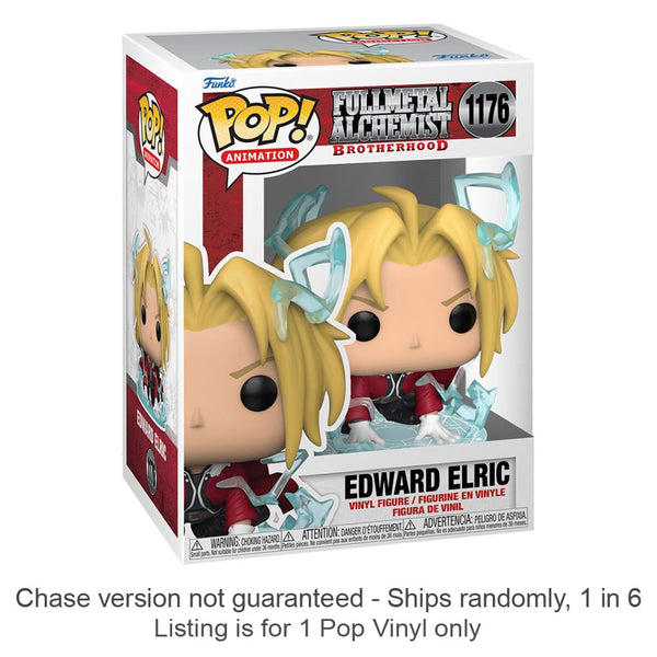 Fullmetal Alchemist Edward Elric w/ Enrgy Chase Ships 1 in 6