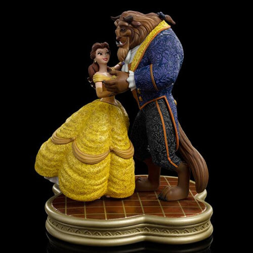 La Belle et la Bête 1991 Statue Belle &amp; Bête à l'échelle 1:10