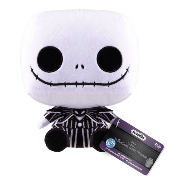 TNBC Jack Skellington 30th Anniv US Glow 7" Plush