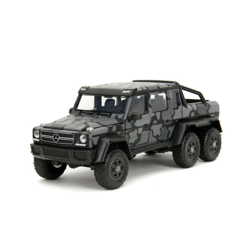 Pink Slips Mercedes Benz AMG G63 6x6 Black Camo 1:24 Diecast