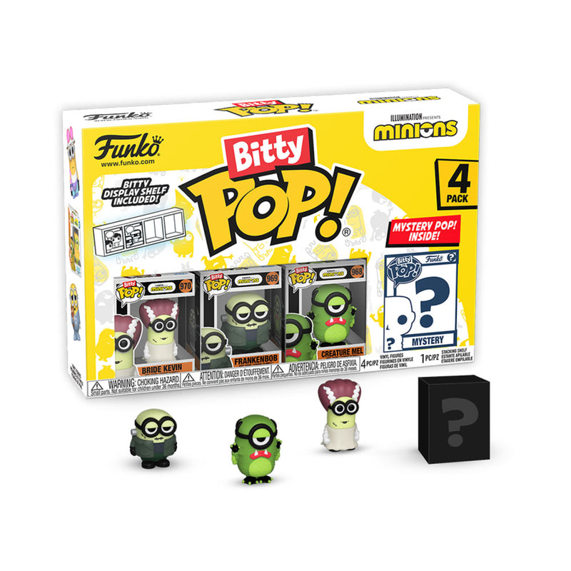 Minions Frankenbob Bitty Pop! 4-Pack